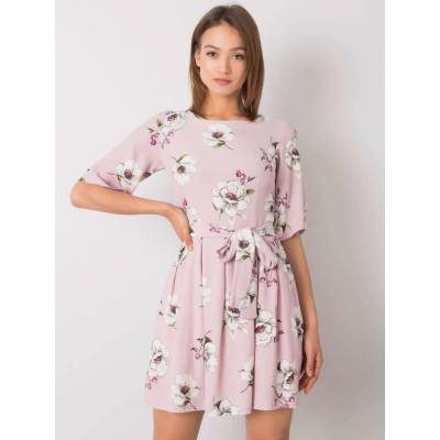 Dámske kvetinové šaty LK-SK-507547.16P purple