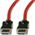 Roline Кабел Roline 11.04. 5905, от HDMI(м) към HDMI(м), 5м, червен, 8К + Ethernet (11.04.5905)