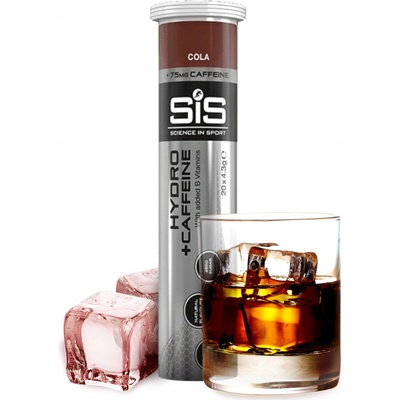 SiS GO Hydro tabliety kola + kofeín 20 x 4 g
