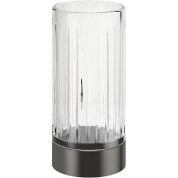 Decor Walther Чаша за четки за зъби Century релефна тъмен метал мат (0587766)