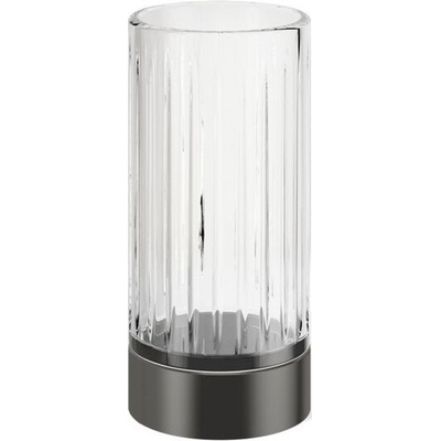 Decor Walther Чаша за четки за зъби Century релефна тъмен метал мат (0587766)