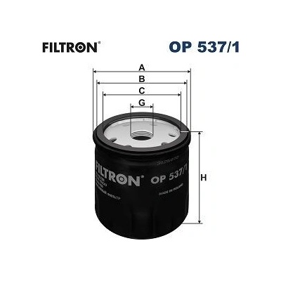 Olejový filter FILTRON OP 537/1