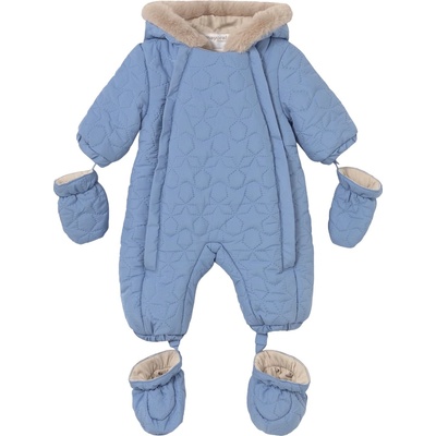 Mayoral Бебешки космонавт Mayoral - С ботушки и ръкавички, светлосин, 4-6 м (15-02615-054-4-6)