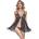 Anais Maya Chemise Black S