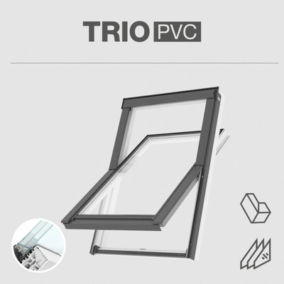 RoofLITE TRIO PVC 78 x 98 cm
