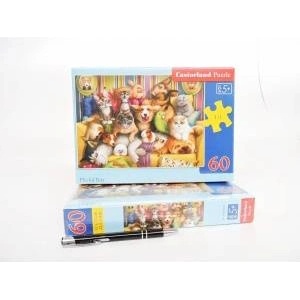 Castorland Puzzles 60 Playful Pets