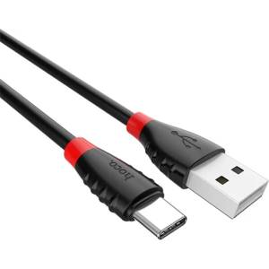hoco. X27 USB кабел за данни - Type-C, 120 см, ЧЕРЕН (X27_TYPE-C_1.2M_B)