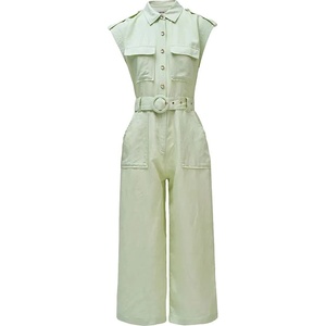 Salsa jeans Гащеризон Salsa jeans 21009428 sleeveless jumpsuit - Green (Light Green)