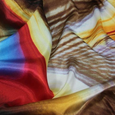 Satén animal ara, š.150