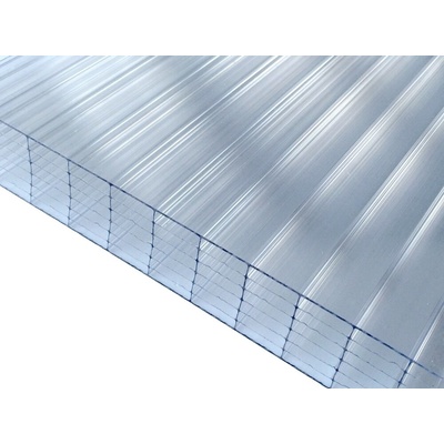 Exolon 7/25 komôrkový polykarbonát 25 mm 3.0 kg/m2, 1UV 2100 x 3000 mm číra 1 ks