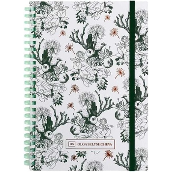 AXENT Тетрадка Axent OS Green birds A5 80 л. сп. тв. к (1120747-8471-3-A-OS)