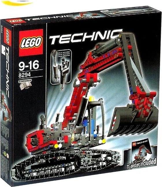 LEGO Technic 8294 Pasovy bagr od 6 999 K Heureka.cz