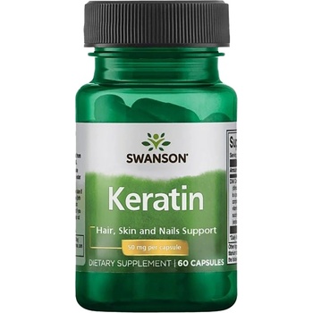 Image 1 of Swanson Keratin [60 капсули]