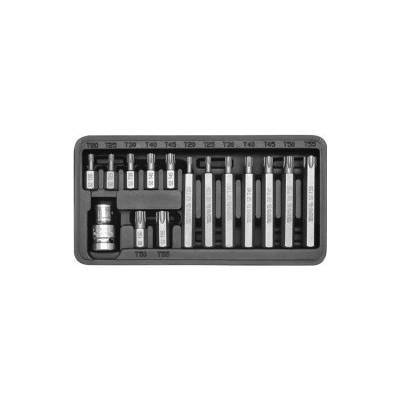 Yato Bity šroubováku Torx T20-T55 15 ks YT-0411