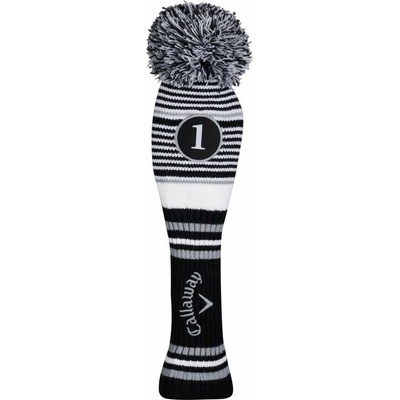 Callaway Pom Pom Driver Headcover Black/White/Grey