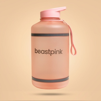GymBeam BeastPink Спортна бутилка Hyper Hydrator 2, 2 l Pink