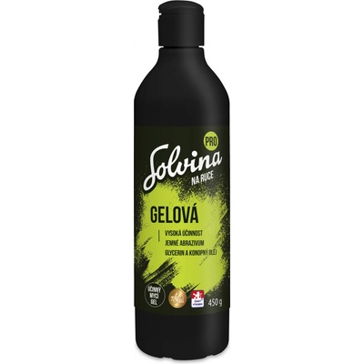 Solvina Profi gel gelová suspenze na silně znečištěné ruce 450 g