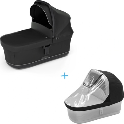 Thule Korba Urban Glide 3 Bassinet Black + pláštěnka