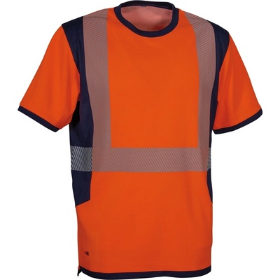Cofra Reflexní pracovní tričko PARHAM Oranžová S – Hledejceny.cz