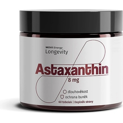 MOVit Energy Longevity Astaxanthin 8 mg 60 tobolek
