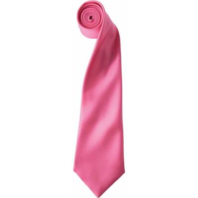 Premier Workwear Pánská saténová kravata PR750 Fuchsia