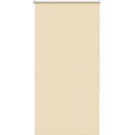 vidaXL Ролкова щора Blackout Бежова 80x150 cm Ширина на плата 75, 7 cm (4010734)