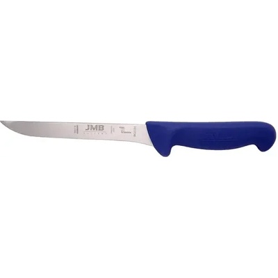 Jmb cutlery Нож JMB за обезкостяване H2-grip, право, твърдо острие, 15см, син (BK13150)