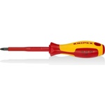 KNIPEX Отвертка PZ 2, VDE 1000V жълто-червена ръкохватка 212мм, - K982502 (K982502)