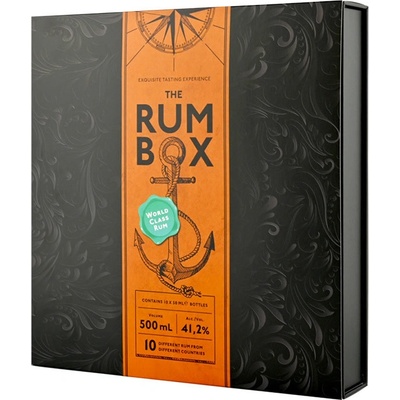 1423 Aps The Rum Box Turquoise Edition 41,2% 10 x 0,05 l (set)