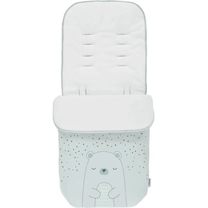 Kikkaboo Чувалче за количка Kikkaboo - Polar Bear, Mint (31108040120)