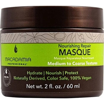 MACADAMIA PROFESSIONAL Professional Nourishing Repair Маска за хидратация и възстановяване, 60 ml
