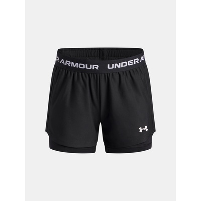 Момичешки къси панталони Under Armour UA Tech Play Up 2n1 Short-BLK Under Armour | Cheren | Момичешки | XS