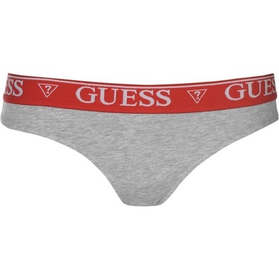 Guess Tanga kalhotky Thong Šedé