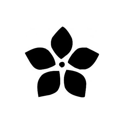 Artemiss Kytka plastová šablona 250 A 6,5x9cm