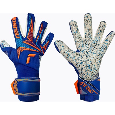 Reusch Attrakt Freegel Fusion Goaliator sharp blue/shocking orange