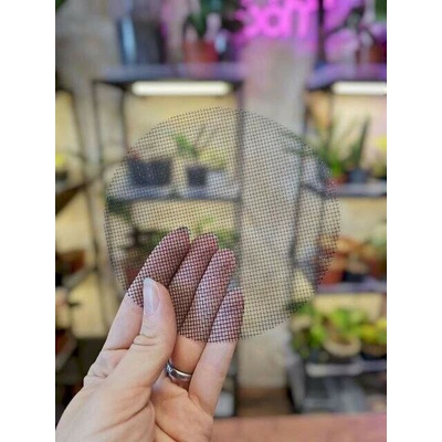 Drenážní síťka do květináče 10 cm