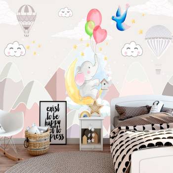 Image 1 of Art gift Фототапет - Малкото слонче