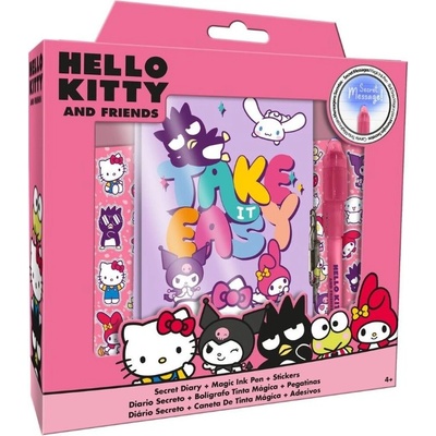 Таен дневник Kids Licensing - Hello Kitty, с магическа химикалка (HK50184)