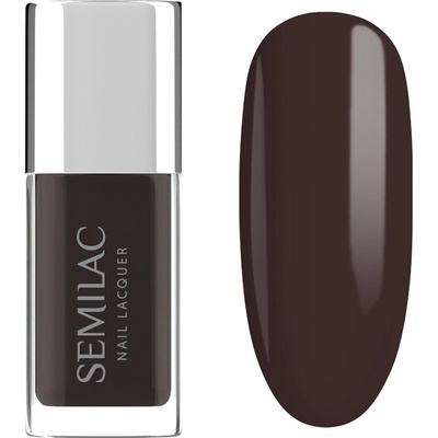 111 Semilac Klasický lak na nehty Nail Lacquer Espresso 9 ml