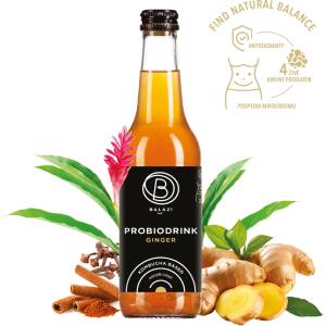 Bala21 Probiodrink Ginger Kombucha Джинджифил с пробиотици 330 мл