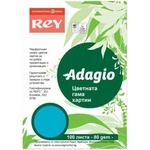 REY Копирна хартия Rey Adagio, A4, 80 g/m2, тъмносиня, 100 листа