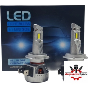  Крушки 1: 1 mini -LED- H7 12V-45W-6000K -A-4081-3 ('264510)