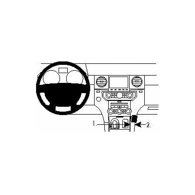 Brodit ProClip montážní konzole pro Land Rover Discovery 4 10-15, střed. tunel 854413