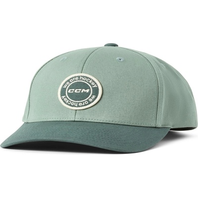 CCM We Are Hockey Structured Cap Iceberg Green