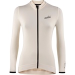 Nalini Фланелка с дълъг ръкав за колоездене Nalini Women's New Wrap L/S Jersey Cycling jersey - Off White (156-2698-0512)