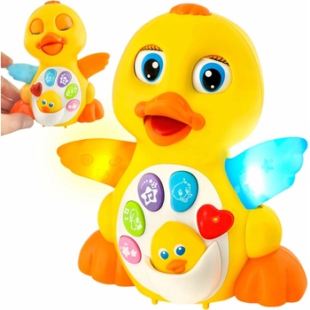 Jenifer Play-6287 Interaktívna kačička žltá