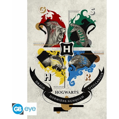 HARRY POTTER - Poster Maxi 91.5 x 61 cm - Animal Crest, FP4996