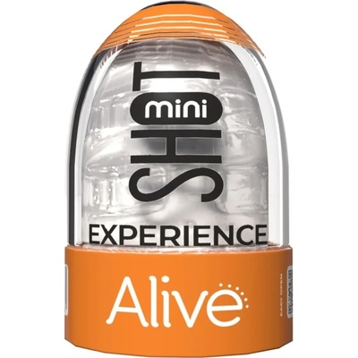 Мини мастурбатор, компактен и текстуриран - Alive Shot Experience (D-237139)