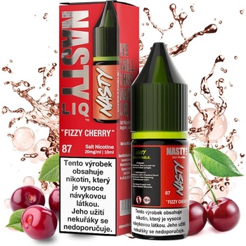 Nasty LIQ Salt Fizzy Cherry 10 ml 10 mg