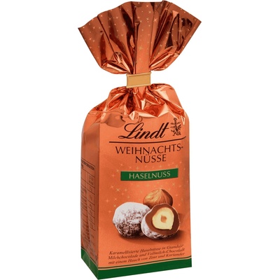 Lindt vánoční lískové oříšky v čokoládě 100 g